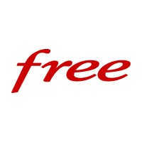Logo de Free, chez qui j'ai travaillé sur les réseaux sociaux.